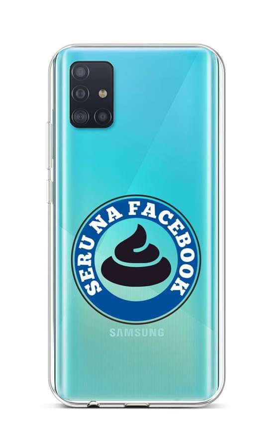 Kryt TopQ Samsung A51 silikon Facebook 51413