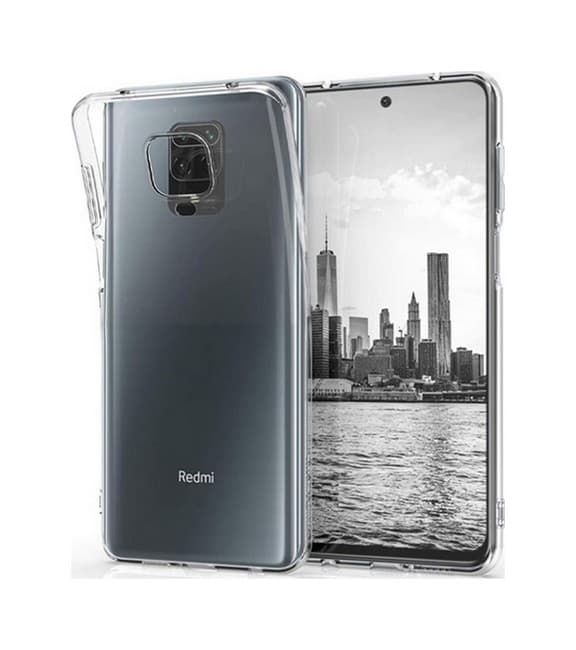 Pouzdro TopQ Xiaomi Redmi Note 9 silikon průhledný ultratenký 0,5 mm 51691