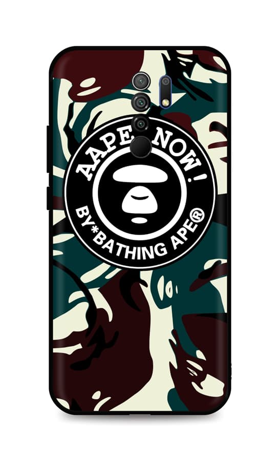 Kryt TopQ Xiaomi Redmi 9 3D silikon Army 51751