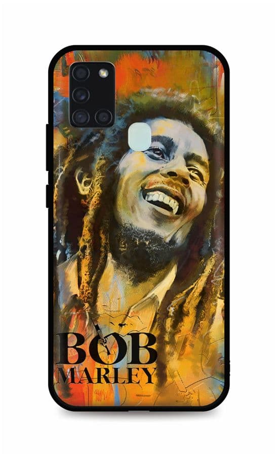 Kryt TopQ Samsung A21s silikon Bob Marley 51825