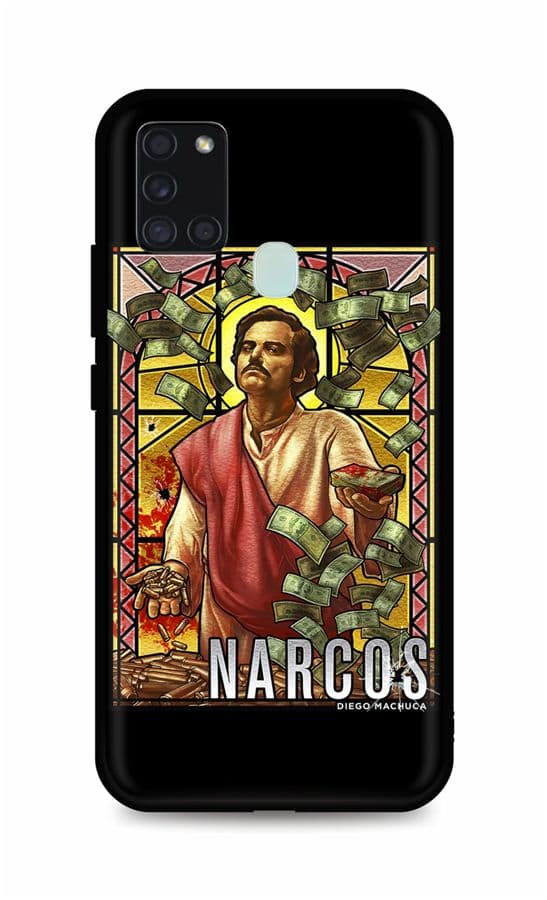 Kryt TopQ Samsung A21s silikon Narcos 51827