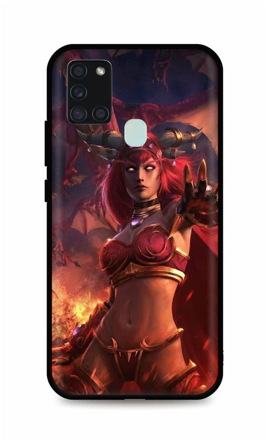 Kryt TopQ Samsung A21s silikon Heroes Of The Storm 51921
