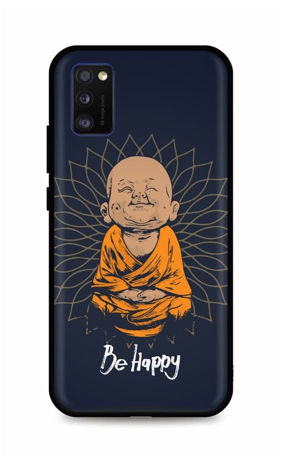 Kryt TopQ Samsung A41 silikon Be Happy 52243