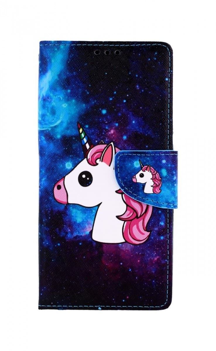 Kryt TopQ Xiaomi Redmi 9C knížkový Space Unicorn 52455 - náhled 1