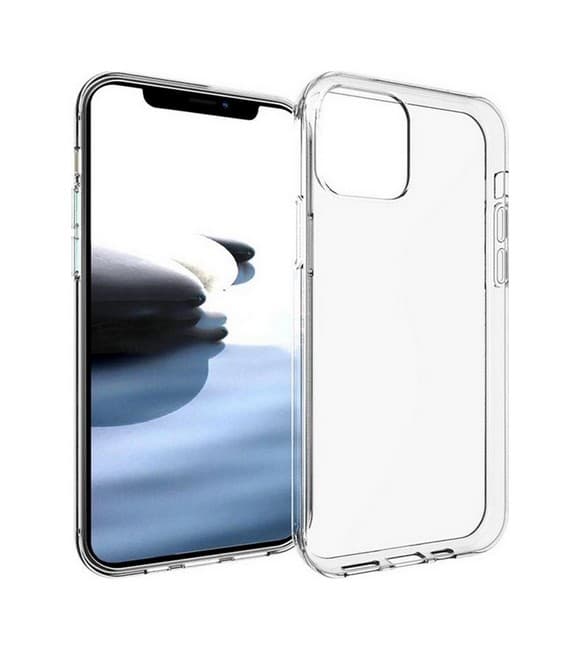 Kryt TopQ iPhone 12 silikon 1 mm průhledný 52610