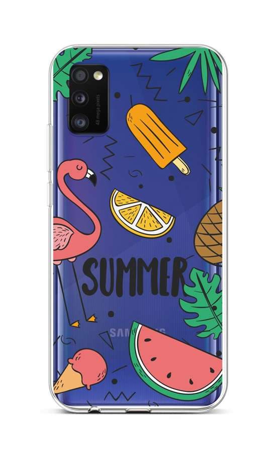 Kryt TopQ Samsung A41 silikon Summer 52616