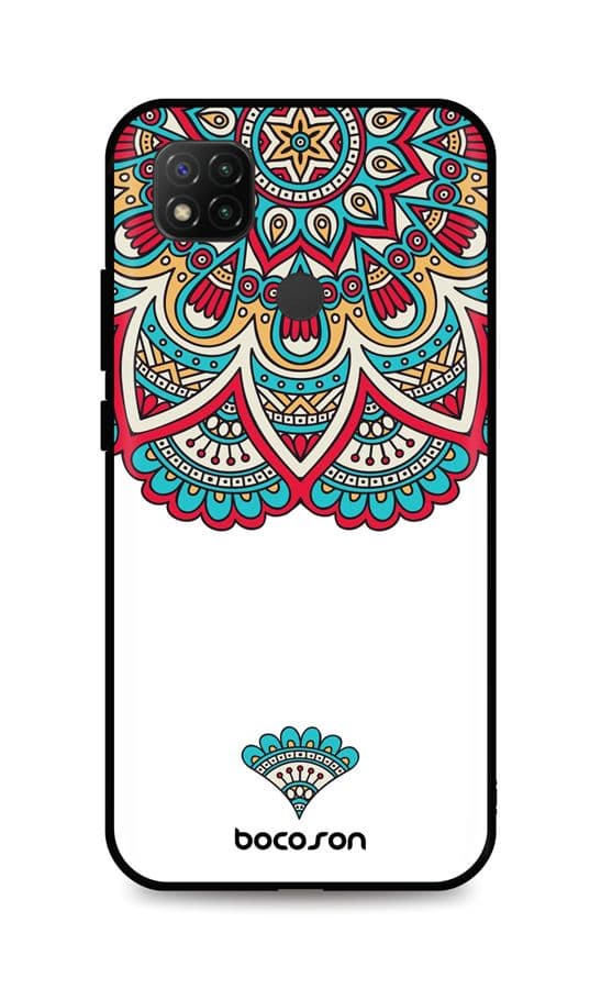 Kryt TopQ Xiaomi Redmi 9C 3D silikon Barevný motiv 52688