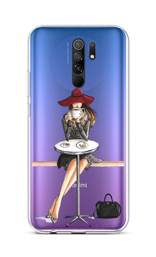 Kryt TopQ Xiaomi Redmi 9 silikon Lady 6 52890