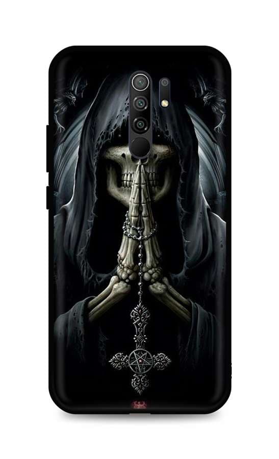 Kryt TopQ Xiaomi Redmi 9 silikon Grim Reaper 52901
