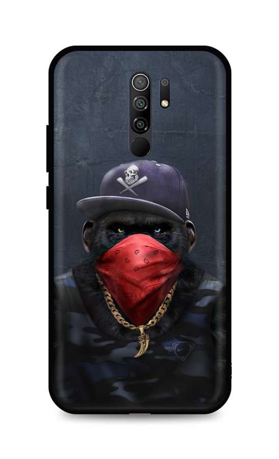 Kryt TopQ Xiaomi Redmi 9 silikon Monkey Gangster 52905