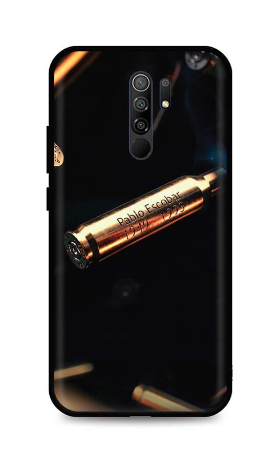 Kryt TopQ Xiaomi Redmi 9 silikon Pablo Escobar Bullet 52943