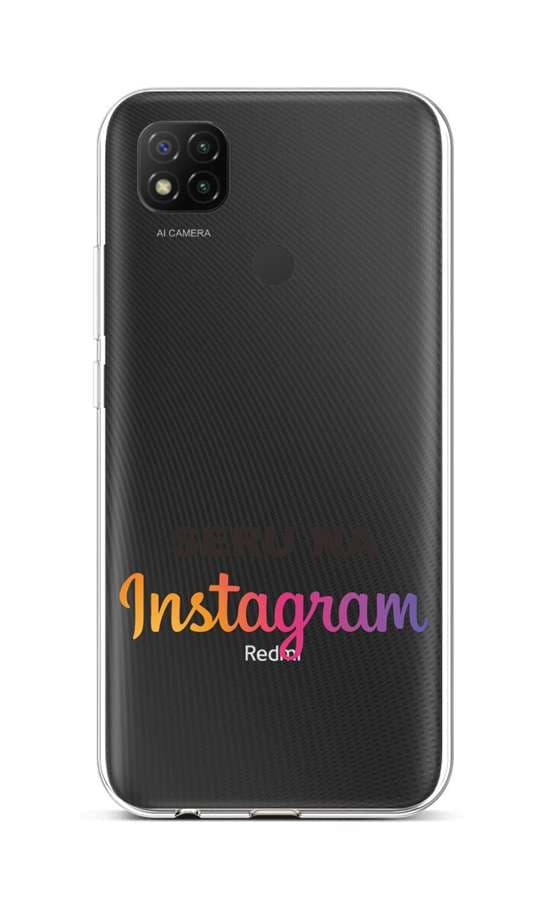 Kryt TopQ Xiaomi Redmi 9C silikon Instagram 53065