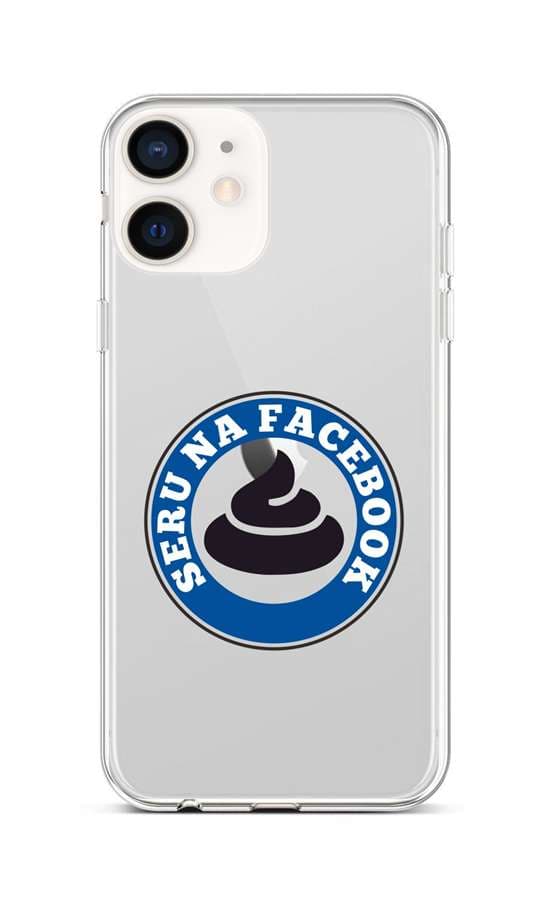 Kryt TopQ iPhone 12 mini silikon Facebook 53254