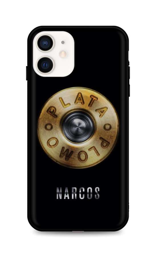 Kryt TopQ iPhone 12 mini silikon Plata O Plomo 53297