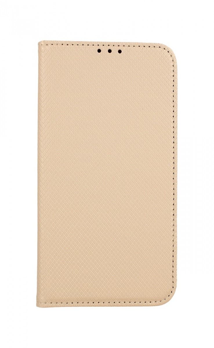 Pouzdro TopQ iPhone 12 mini Smart Magnet knížkové zlaté 53479 - náhled 1