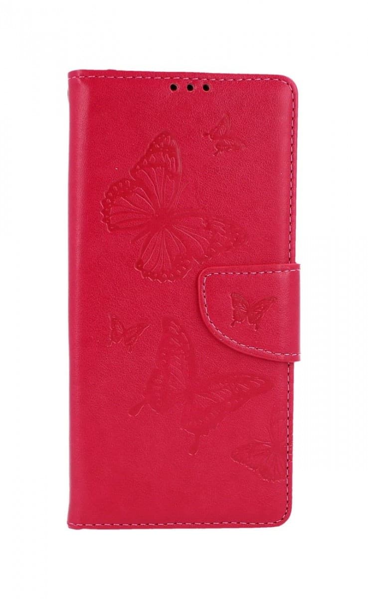 Pouzdro TopQ Xiaomi Redmi 9A knížkové Butterfly růžové 53943 - náhled 1