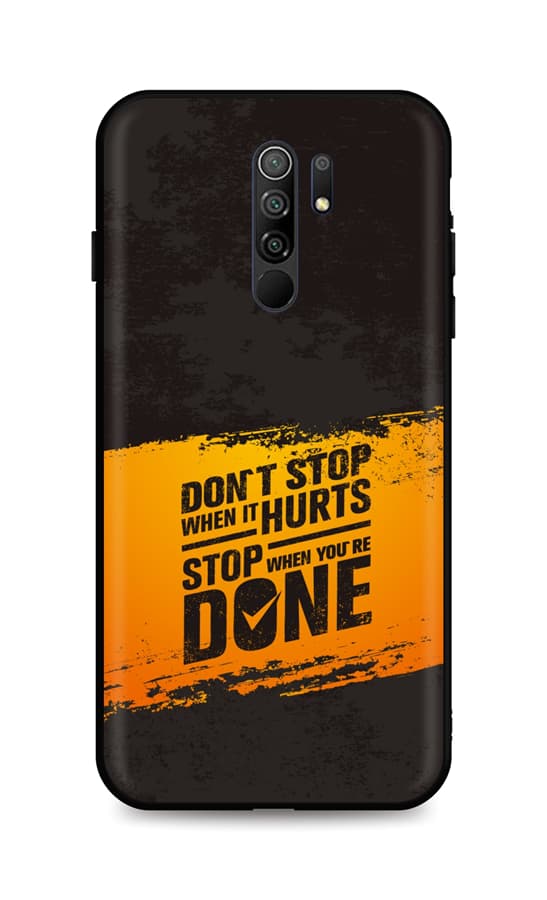 Kryt TopQ Xiaomi Redmi 9 silikon Don´t Stop 54186