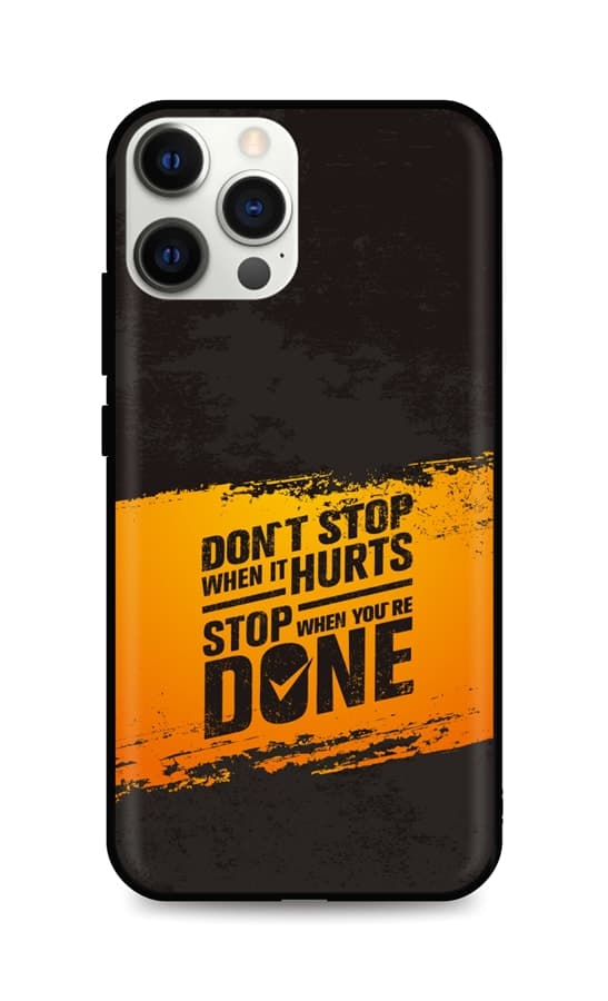 Kryt TopQ iPhone 12 Pro Max silikon Don´t Stop 54261