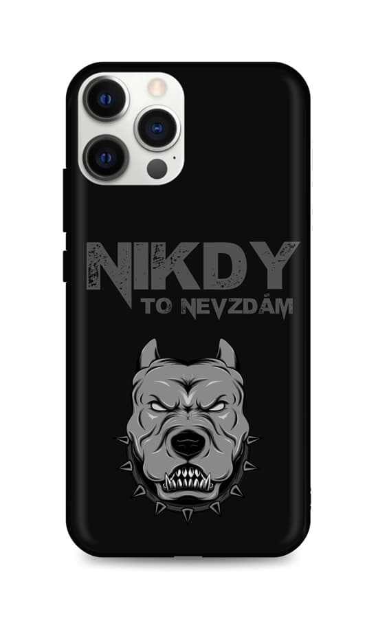 Kryt TopQ iPhone 12 Pro Max silikon Nikdy to nevzdám 54262