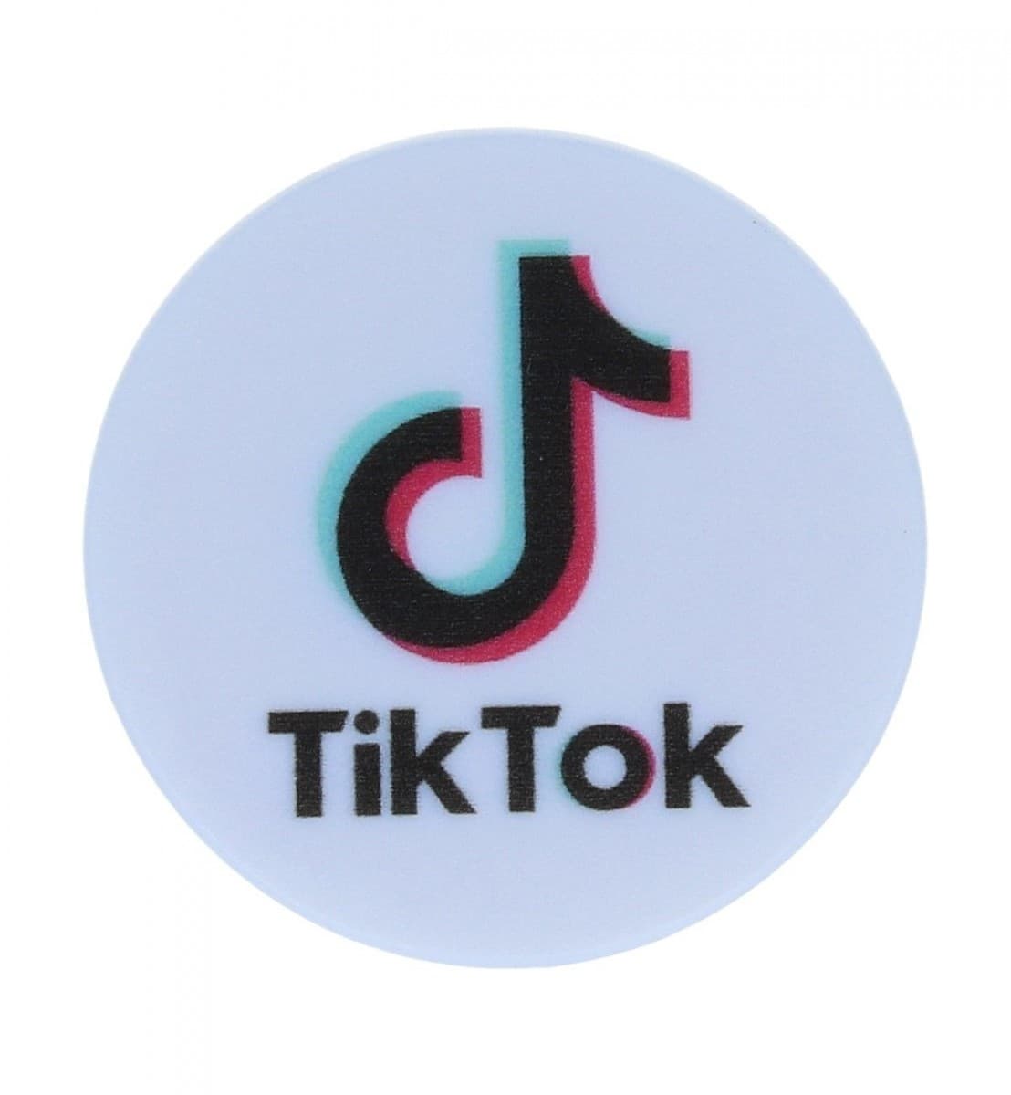 Držák na mobil TopQ PopSocket TikTok bílý 54328