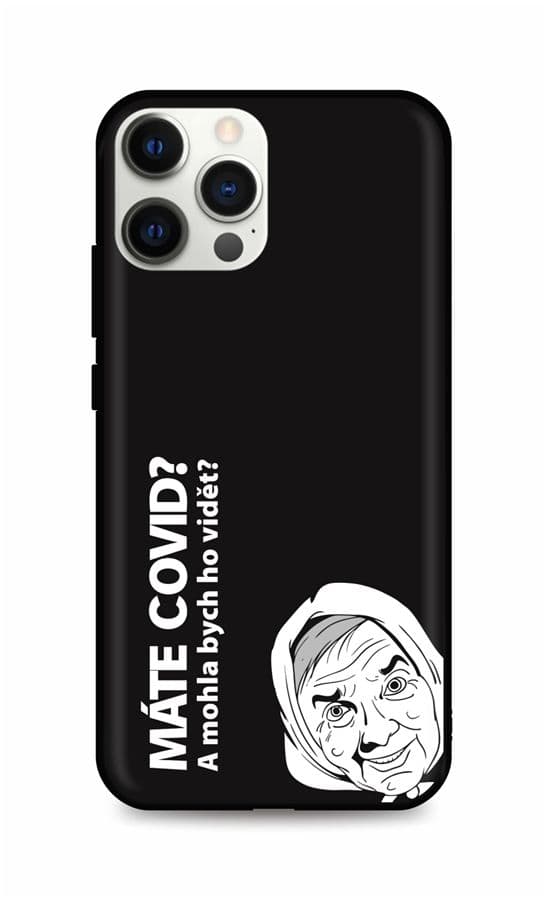 Kryt TopQ iPhone 12 Pro silikon Můžu ho vidět? 54427