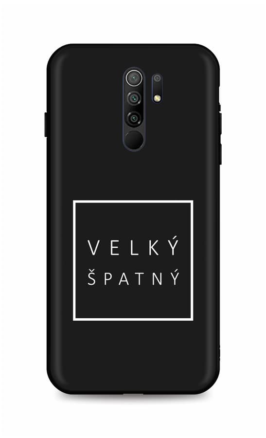 Kryt TopQ Xiaomi Redmi 9 silikon Velký špatný 54764