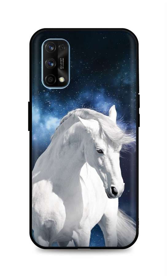 Kryt TopQ Realme 7 Pro silikon White Horse 54984