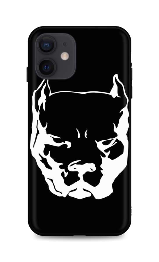 Kryt TopQ iPhone 12 silikon Pitbull 55098