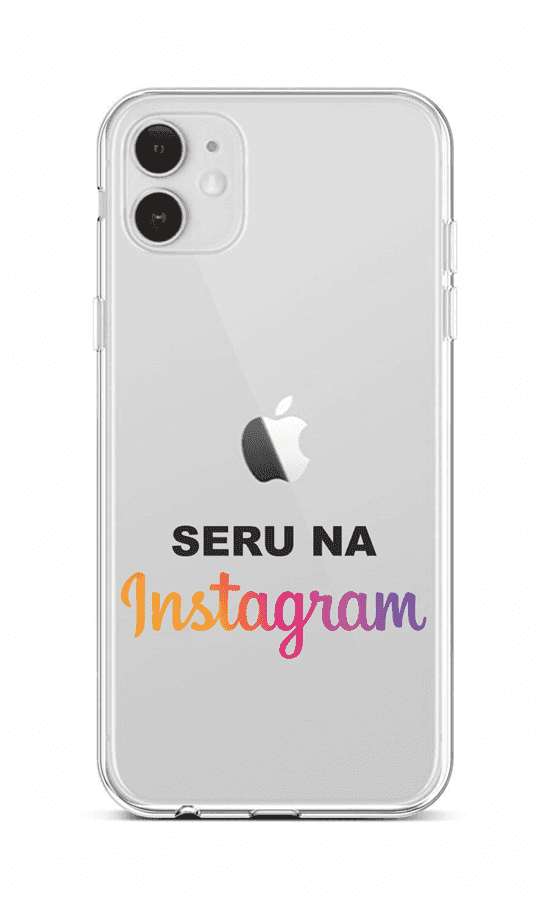 Kryt TopQ iPhone 12 silikon Instagram 55213