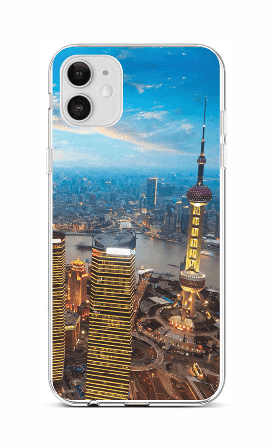 Kryt TopQ iPhone 12 silikon City 55283