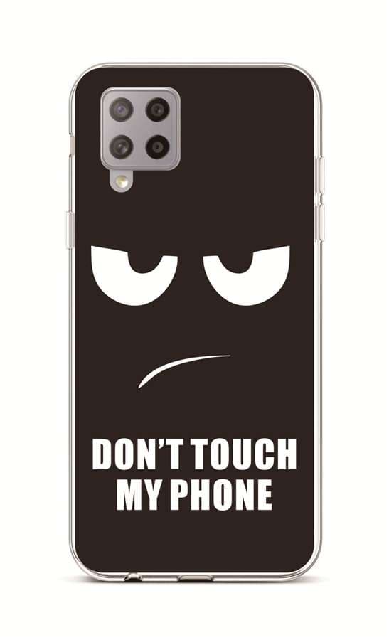 Kryt TopQ Samsung A42 silikon Don't Touch 55416