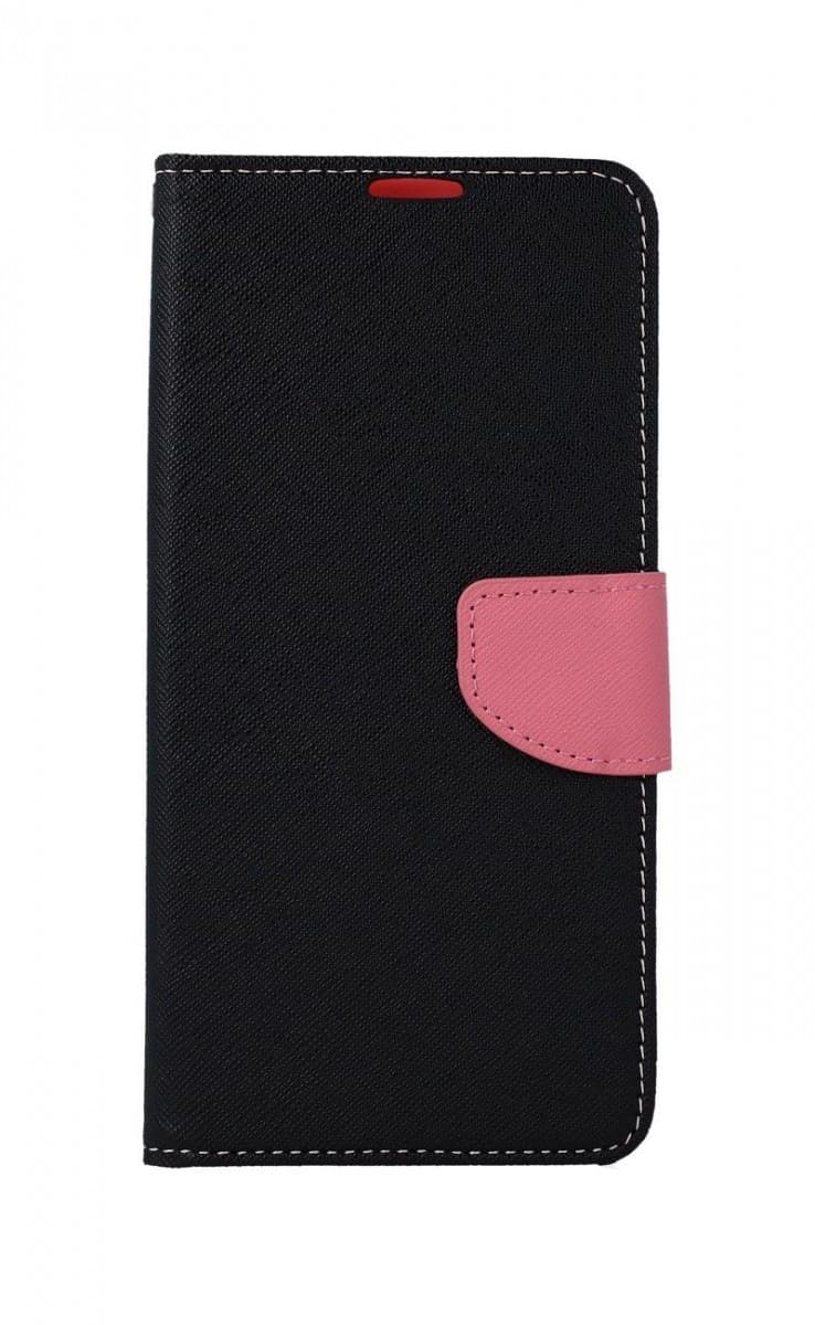 Pouzdro TopQ Xiaomi Redmi 9A knížkové černo-růžové 55474 - náhled 1