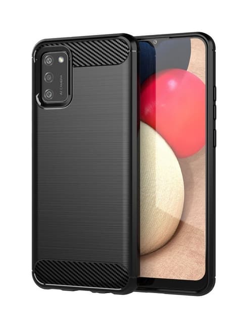 Kryt TopQ Samsung A02s silikon černý 55716