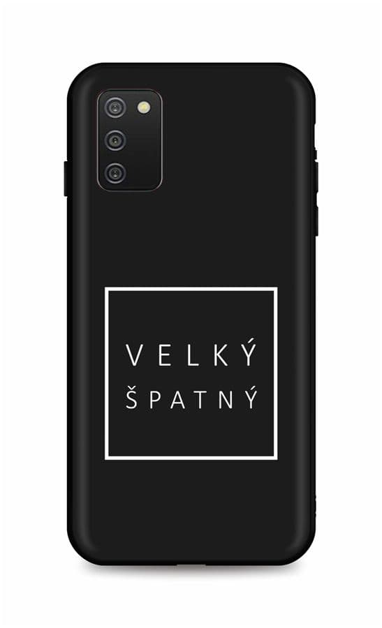 Kryt TopQ Samsung A02s silikon Velký špatný 56792