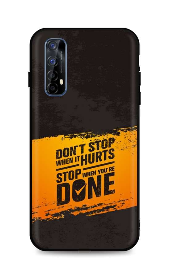 Kryt TopQ Realme 7 silikon Don´t Stop 56846