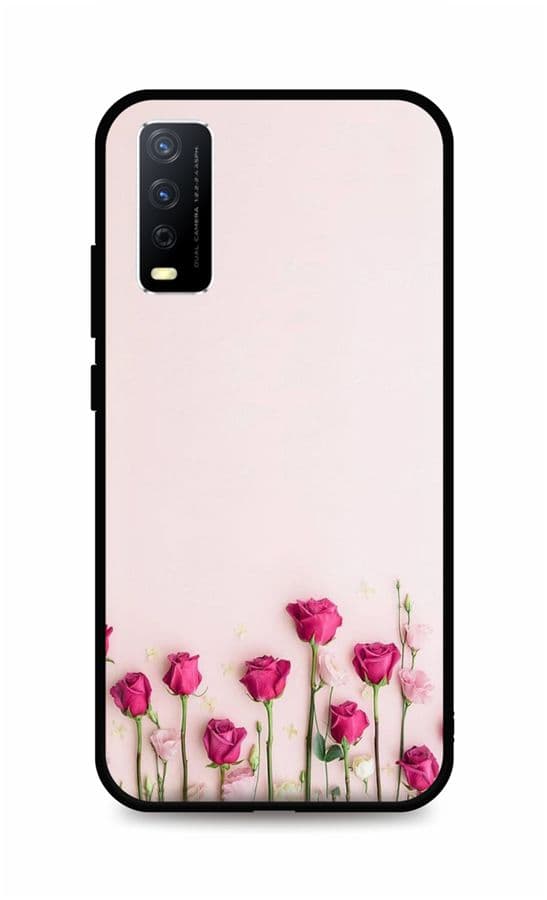 Kryt TopQ Vivo Y11s silikon Roses 56870