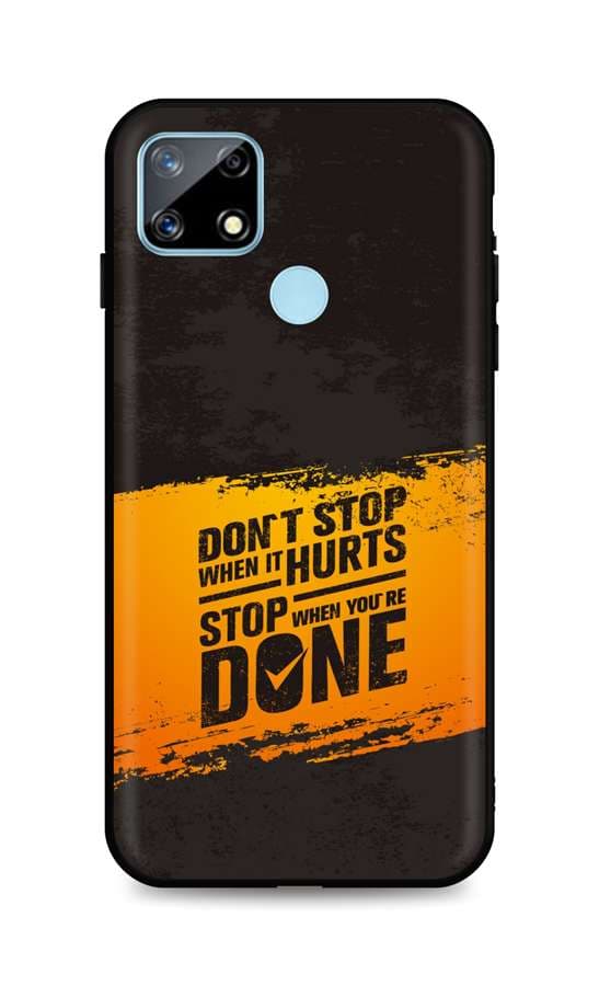 Kryt TopQ Realme 7i silikon Don´t Stop 56885