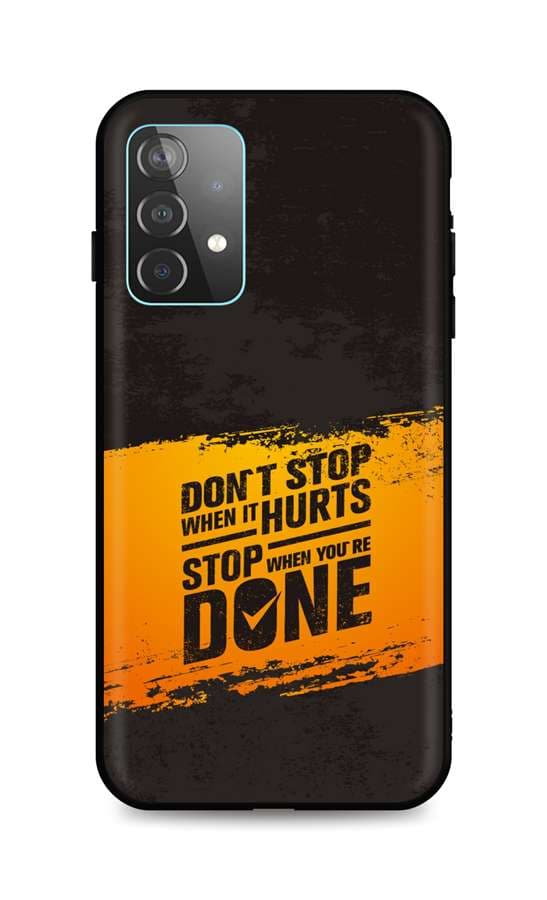 Kryt TopQ Samsung A52 silikon Don´t Stop 56955