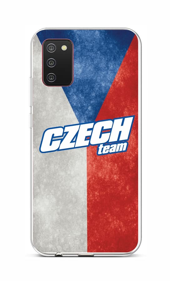 Kryt TopQ Samsung A02s silikon Czech Team 56979