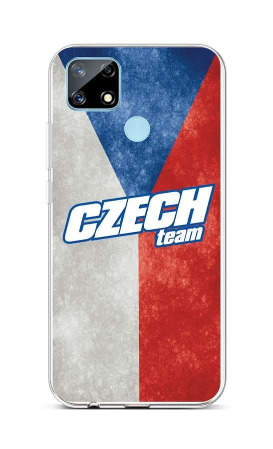 Kryt TopQ Realme 7i silikon Czech Team 57012