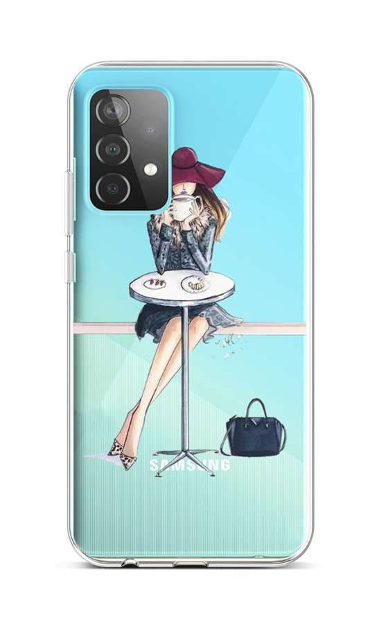 Kryt TopQ Samsung A52 silikon Lady 6 57412
