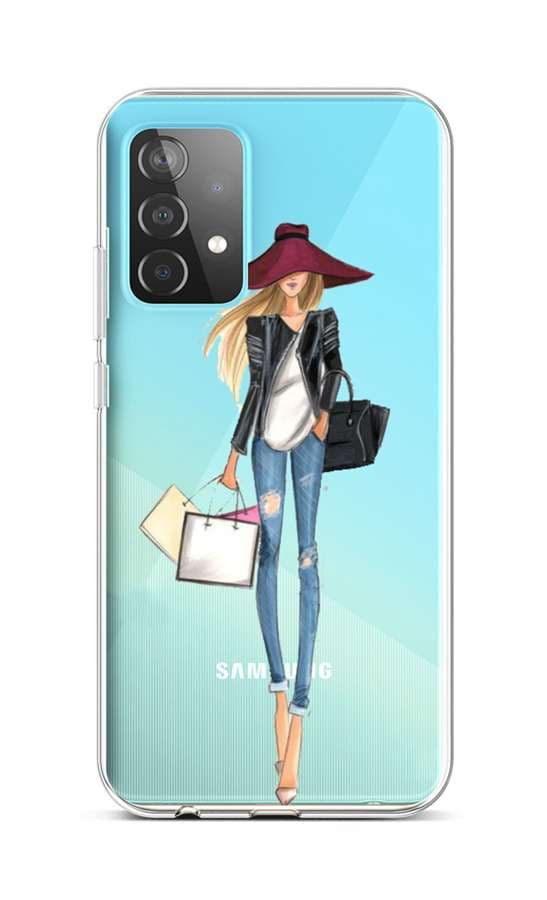 Kryt TopQ Samsung A52 silikon Lady 2 57413