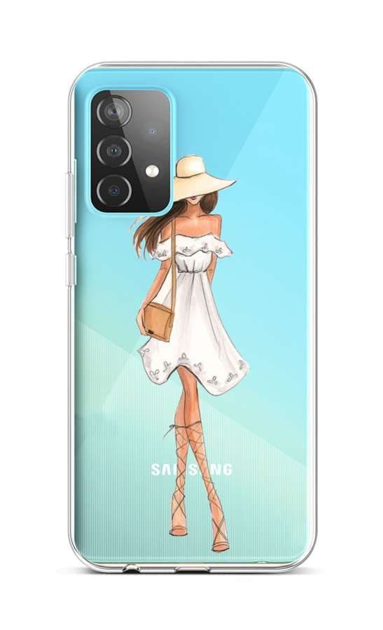 Kryt TopQ Samsung A52 silikon Lady 5 57414