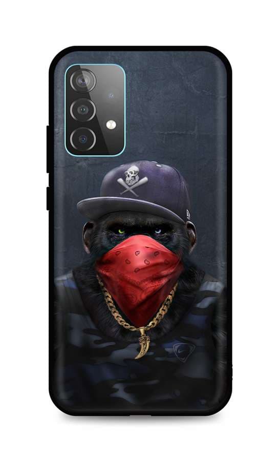 Kryt TopQ Samsung A52 silikon Monkey Gangster 57421