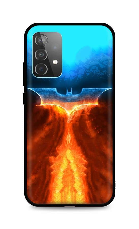Kryt TopQ Samsung A52 silikon Fiery Batman 57444