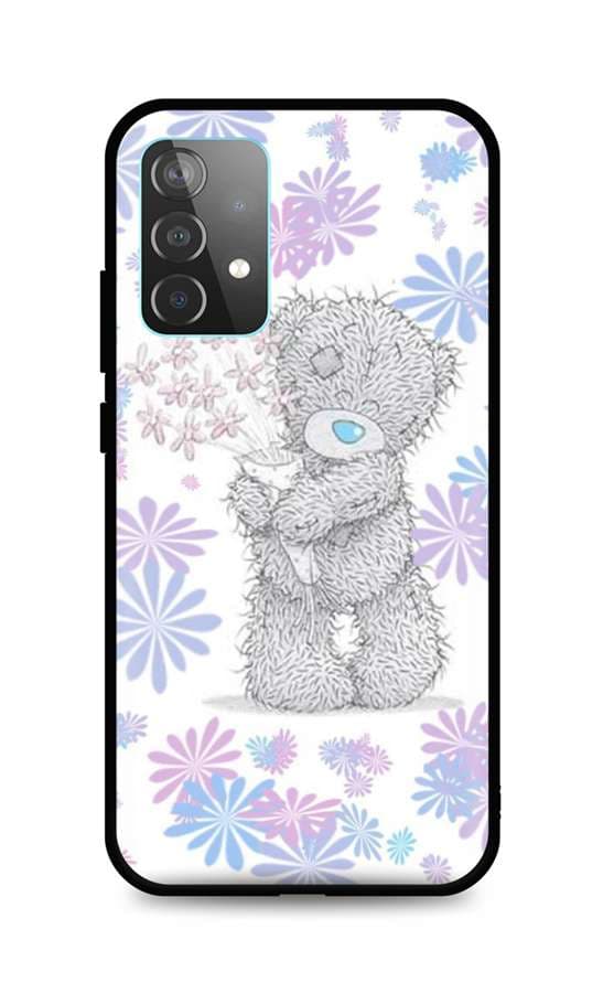 Kryt TopQ Samsung A52 silikon Floral Teddy 57478