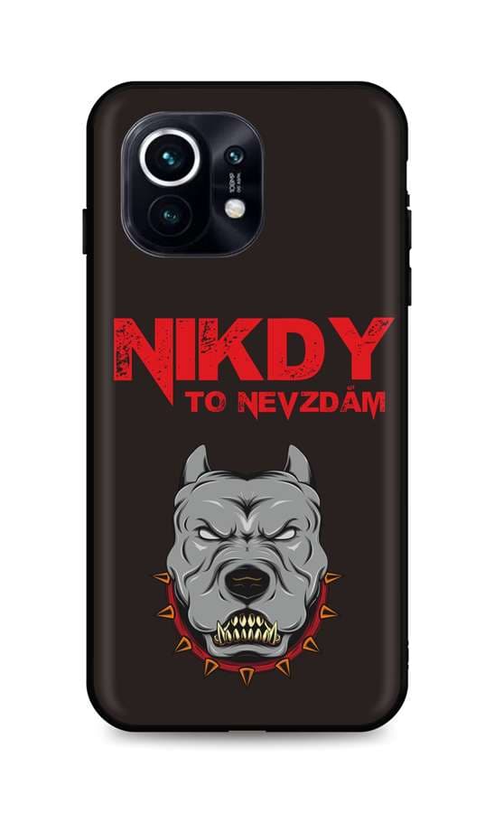 Kryt TopQ Xiaomi Mi 11 silikon Nikdy to nevzdám 57517