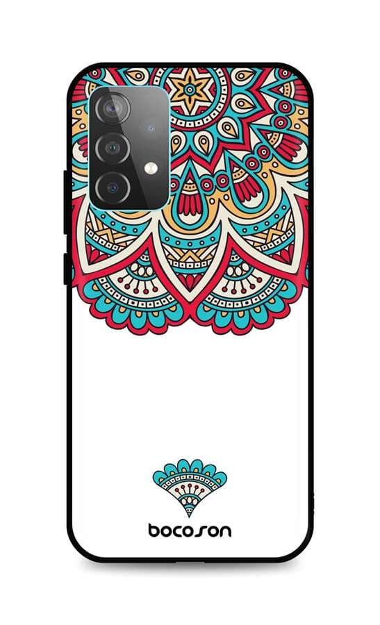 Kryt TopQ Samsung A52 3D silikon Barevný motiv 57677