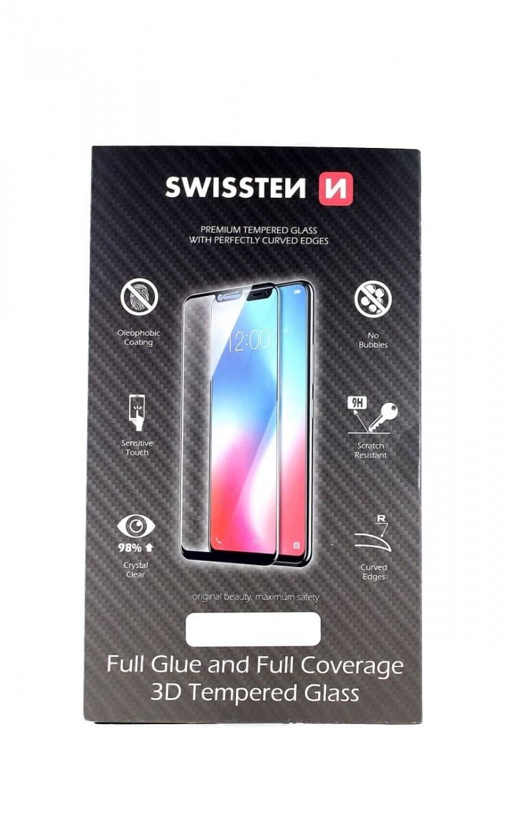 Tvrzené sklo Swissten Realme C11 3D zahnuté černé 57720