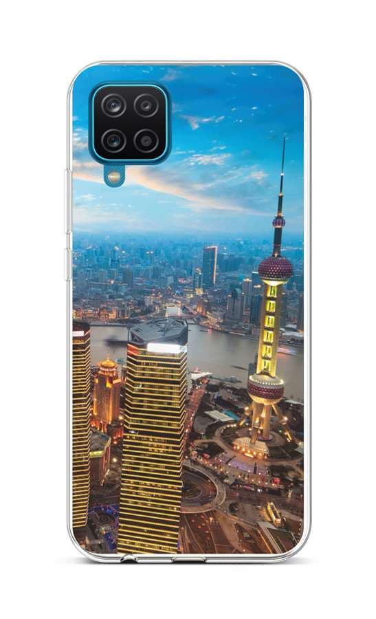 Kryt TopQ Samsung A12 silikon City 57730